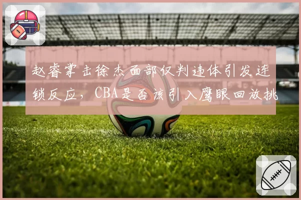 赵睿掌击徐杰面部仅判违体引发连锁反应,CBA是否该引入鹰眼回放挑战制