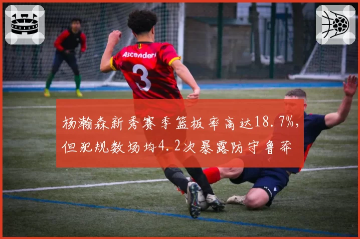 杨瀚森新秀赛季篮板率高达18.7%，但犯规数场均4.2次暴露防守鲁莽